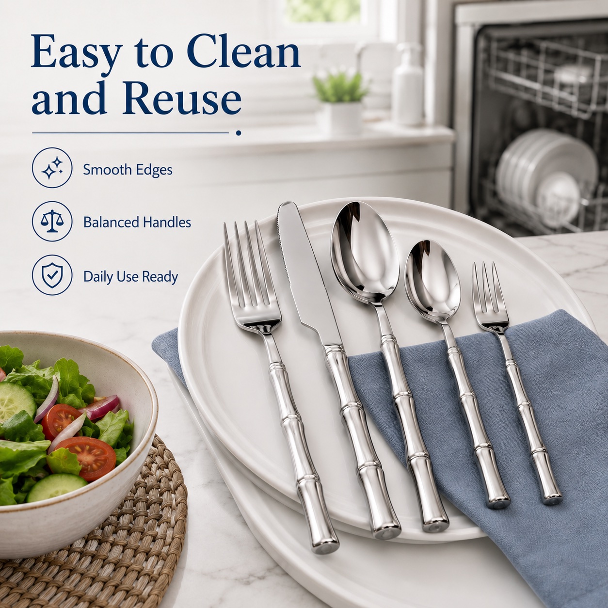Silverware set easy care image
