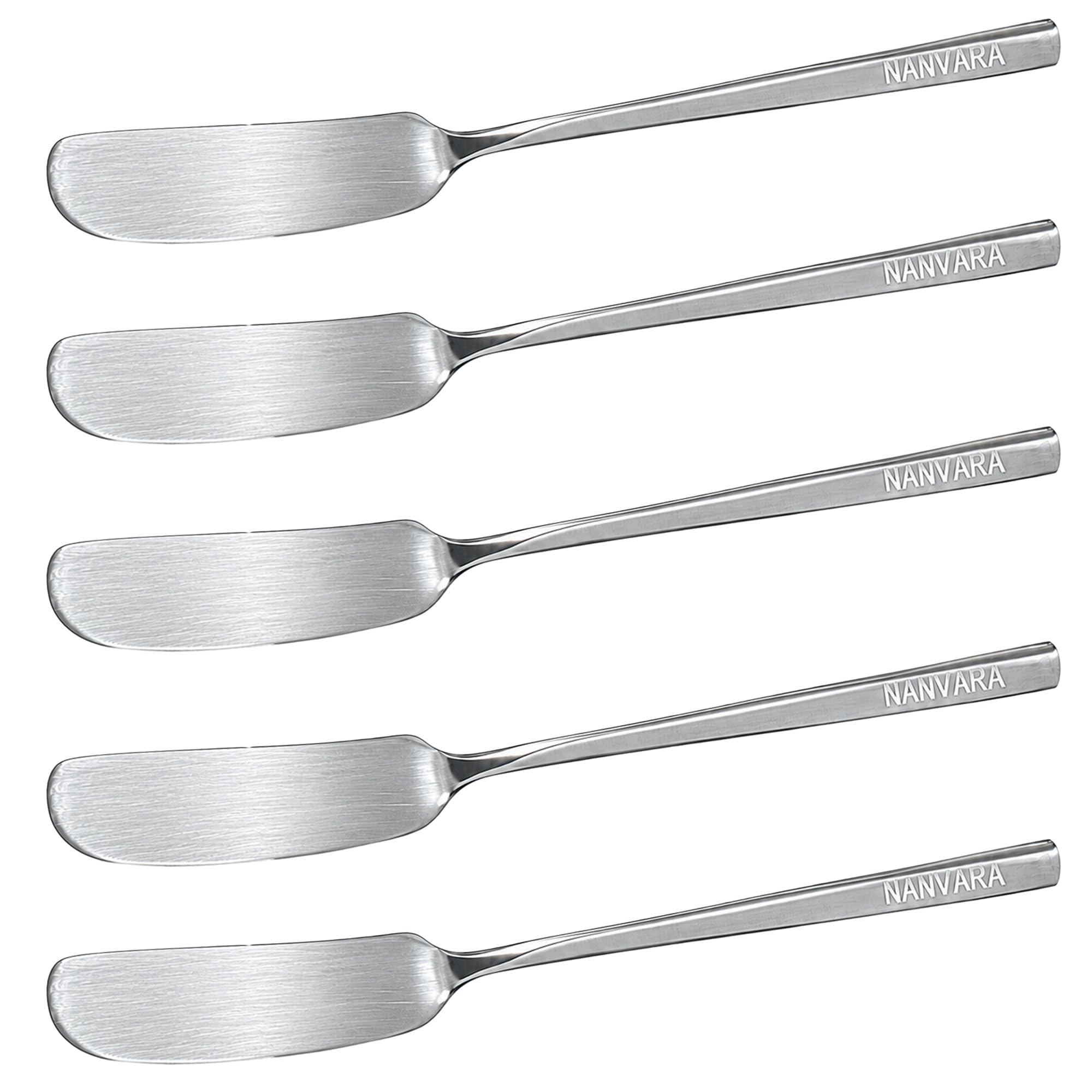 NANVARA butter spreader knives set of five