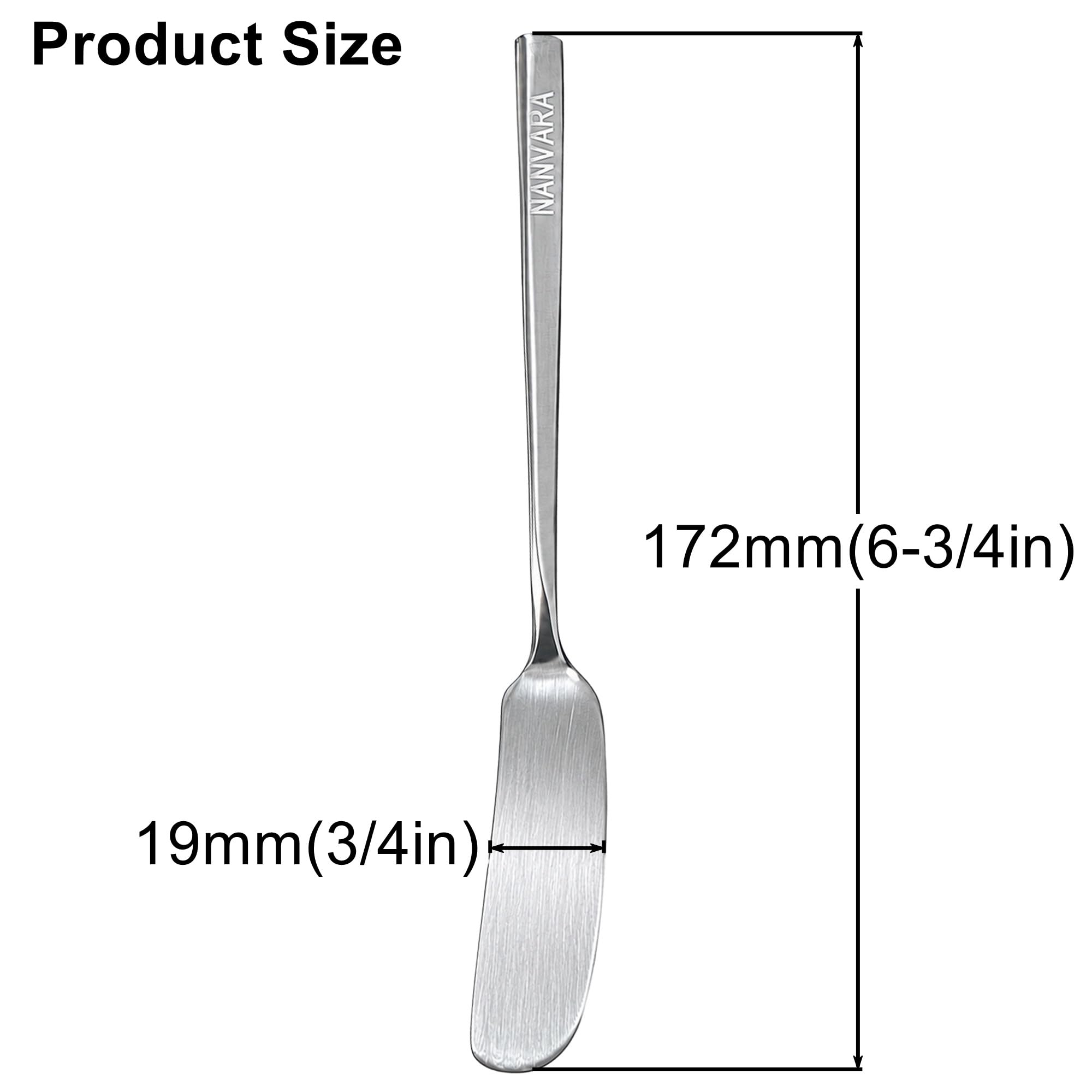 Butter spreader knives packaging image