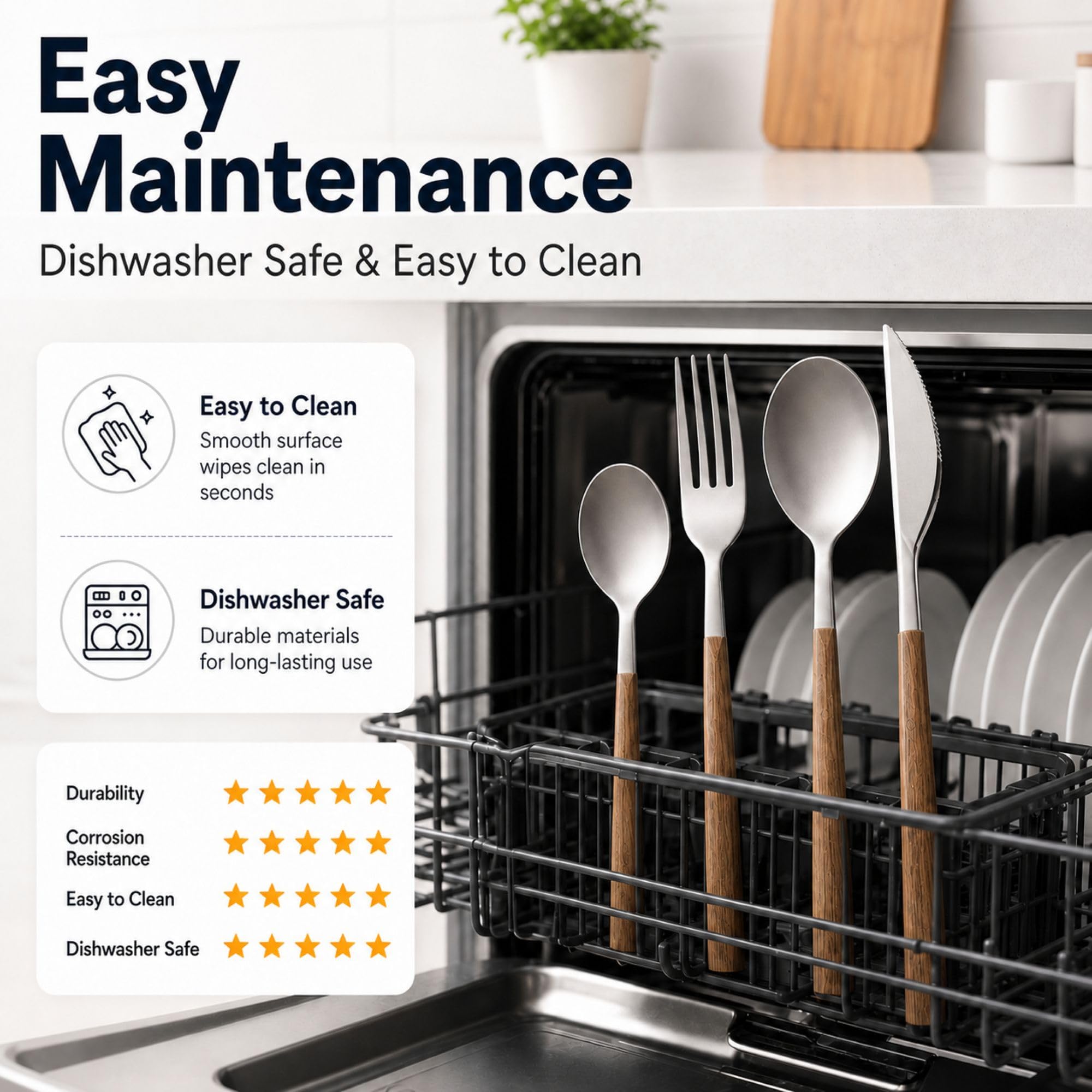 Flatware quality callout image